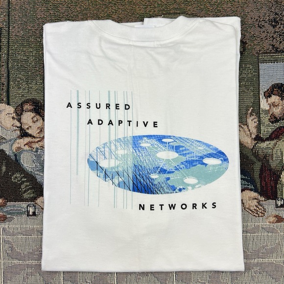 Gildan Other - Vintage 90s Art T Shirt 2XL Obscure Tech Apple White Ciena